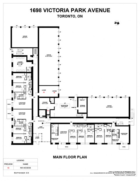 a floor plan of the renovated victorian park avenue apartment building in toronto